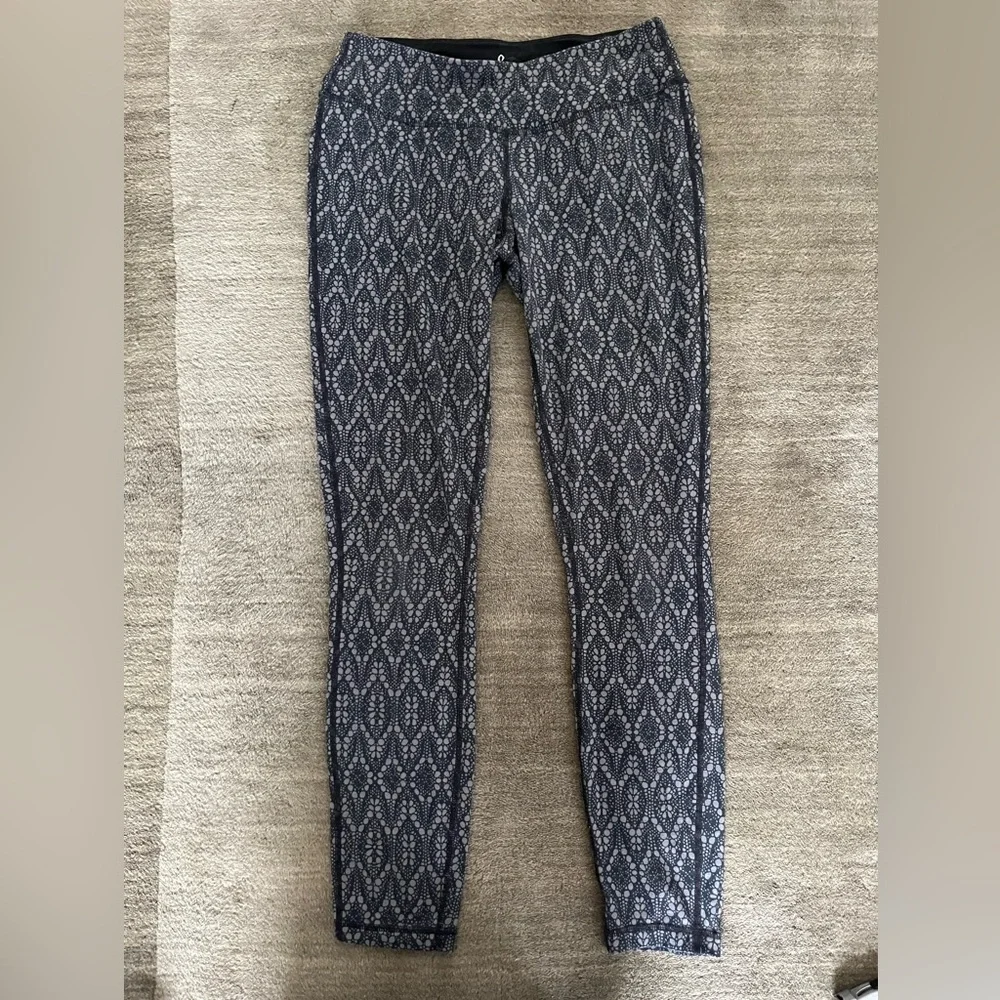 PrAna Maison Leggings Black Baleen Ankle Length Size Small